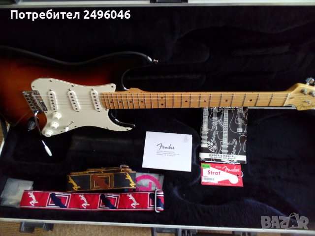 Fender Stratocaster American Standard, снимка 10 - Китари - 43966070