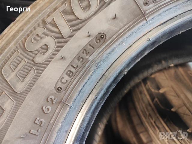 2бр.летни гуми 225/65/16C Bridgestone, снимка 5 - Гуми и джанти - 50616468