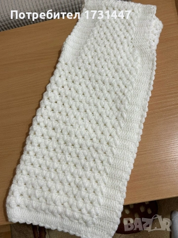 Продавам плетен елек на една кука, снимка 6 - Елеци - 53302482