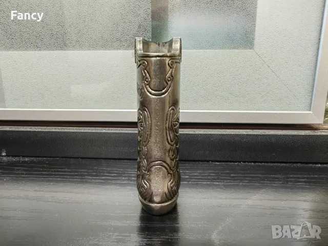 Винтидж оловен калъф за запалка Marlboro, снимка 5 - Антикварни и старинни предмети - 49755352