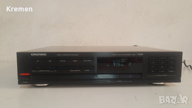 TUNER GRUNDIG T-5200, снимка 2 - Ресийвъри, усилватели, смесителни пултове - 38418504