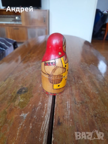 Стара матрьошка #55, снимка 2 - Колекции - 53486909