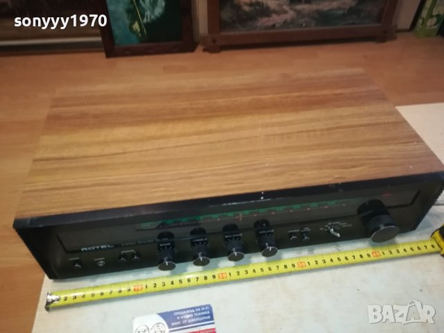 ROTEL RX-152 RECEIVER-ВНОС SWISS 0102241028, снимка 6 - Ресийвъри, усилватели, смесителни пултове - 44078461