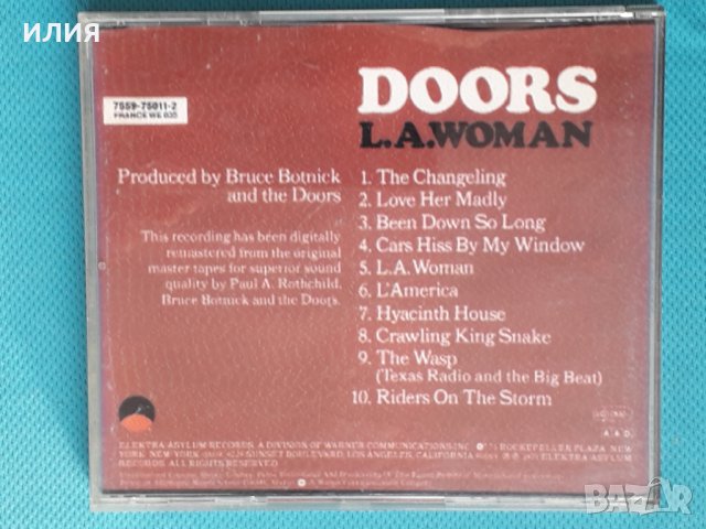 Doors – 1971 - L.A. Woman(Blues Rock,Psychedelic Rock), снимка 3 - CD дискове - 43854003