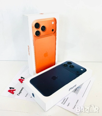 НОВ! iPhone 17 Pro Max 512GB Orange / Blue Гаранция 24 Месеца!, снимка 2 - Apple iPhone - 53399503