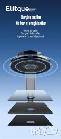 Универсална стойка за телефон с мощна вендуза и 360° гъвкавост Х45, снимка 3 - Други стоки за дома - 52786785