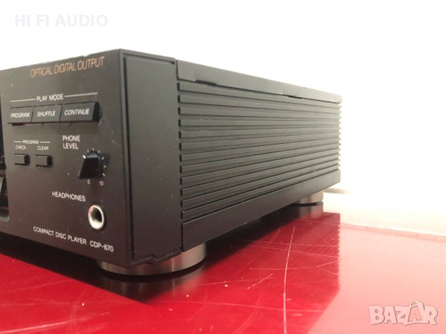 Sony CDP-670, снимка 8 - Ресийвъри, усилватели, смесителни пултове - 43217657