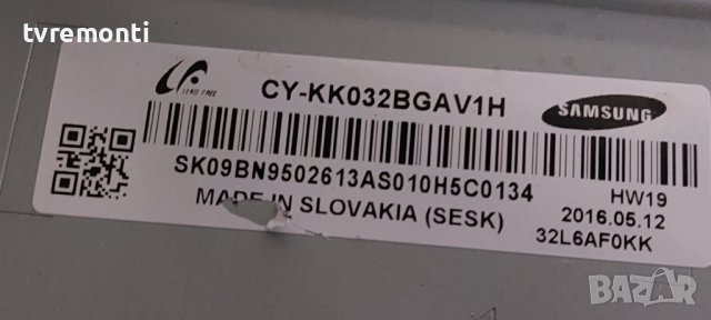 Захранваща платка ,BN44-00869A, L32E1P_KPN REV1.1, SAMSUNG UE32K5579SU DISPLAY CY-KK032BGAV1H , снимка 5 - Части и Платки - 39385127