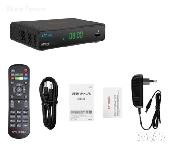 Сателитен HD приемник Gtmedia V7 S5x, снимка 7 - Приемници и антени - 47670326