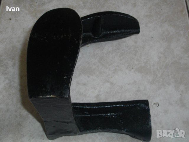 Нова Немска Обущарска Наковалня-Тристранна-170мм-2,0 кг-Професионална-Heimschuster, снимка 8 - Други инструменти - 40235450