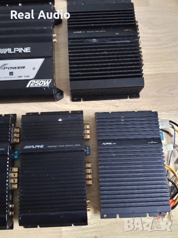 Лот 1 усилватели Alpine усилвател , снимка 4 - Аксесоари и консумативи - 52793007