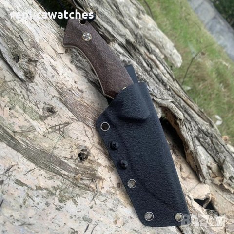 Нож за дране стомана Д2, снимка 6 - Ножове - 33267664