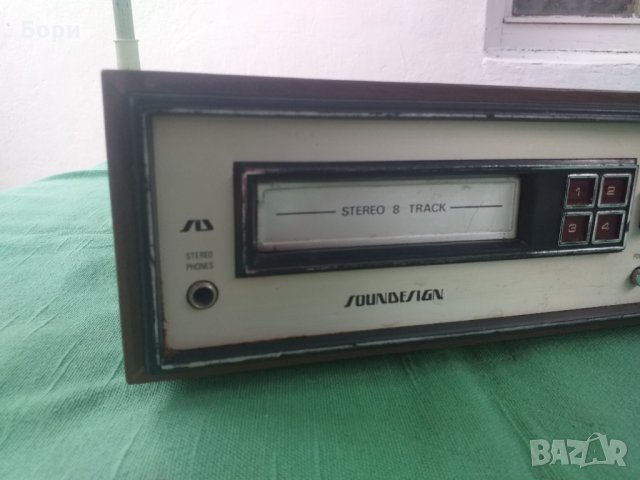 SOUNDESIGN STEREO 8 TRACK Касетен дек, снимка 2 - Декове - 33567412