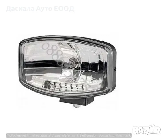 ПРОМОЦИЯ!!!! 1 бр. Комбо Халогени + LED spot тип Hella за ролбар на камион , 24V 