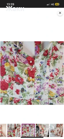 Много сладка рокла на цветя, снимка 3 - Рокли - 51409545