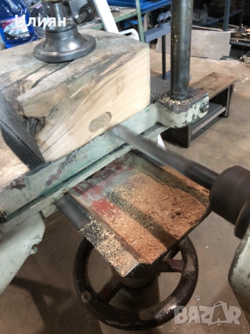 Абрихт чугунен 42см, снимка 5 - Други машини и части - 53050346