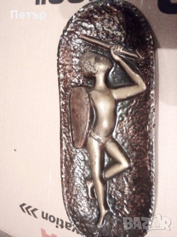 Гипсови орнаменти и порцеланова чиния за стена, снимка 2 - Декорация за дома - 33503814