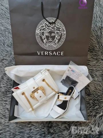 обувки на ток versace , снимка 7 - Дамски обувки на ток - 51307138