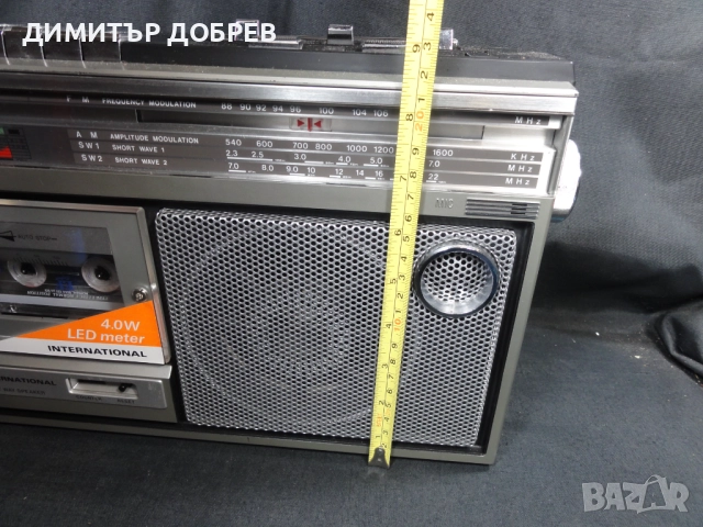 СТАР РЕТРО ТРАНЗИСТОР РАДИО КАСЕТОФОН INTERNATIONAL 7050, снимка 9 - Радиокасетофони, транзистори - 52549952