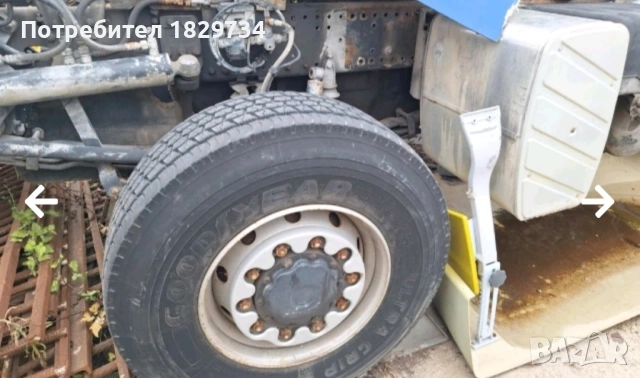 Шаси за камион MAN TGS 360 6X4 , снимка 4 - Части - 53053485