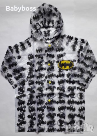 Дъждобран за момче Батман, снимка 1