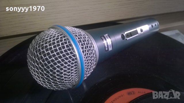 SHURE BETA SM 58S-PROFESSIONAL VOCALE MICROPHONE-ВНОС ХОЛАНДИЯ, снимка 5 - Микрофони - 27879674