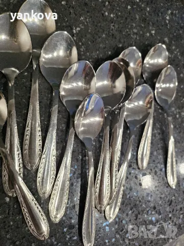 Лъжици ,вилици,ножове и малки лъжички. , снимка 4 - Прибори за хранене, готвене и сервиране - 47321580