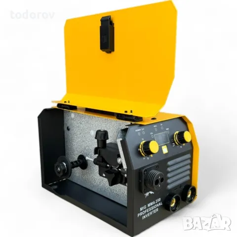 250А MAX Мини 4.5 кг Електрожен с Телоподаващо Инверторно с дисплей, снимка 4 - Други машини и части - 27243219