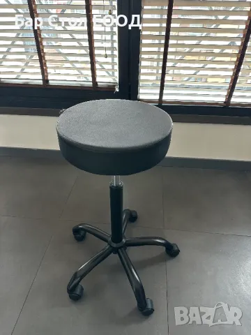 Висок Стол на колелца Kiev с 24 м гаранция и безплатна доставка, снимка 4 - Столове - 49942702