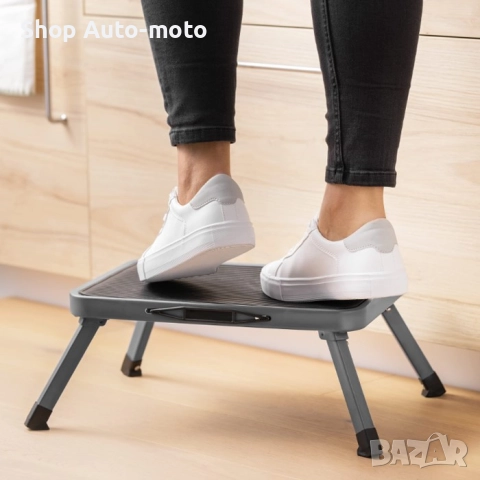 Степенка сгъваема Automat - За кемпери, каравани и др. Стоманена, 38x26см, снимка 5 - Къмпинг мебели - 52471007