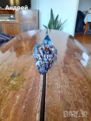 Стъклена фигура,фигурка,риба #6