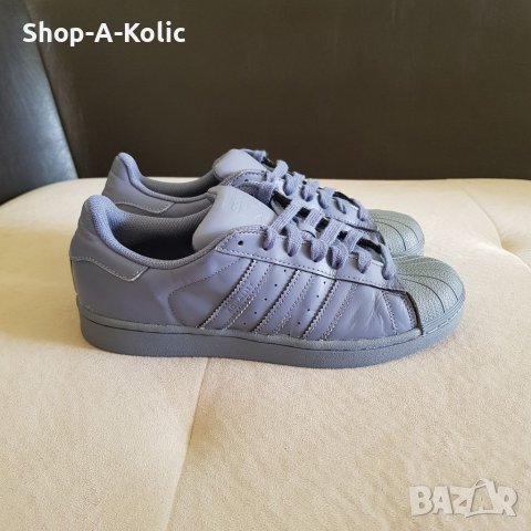 Original ADIDAS X Pharrell Williams Superstar Supercolor Pack-Shade Grey, снимка 5 - Маратонки - 38344389