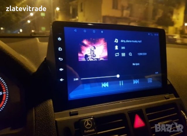 BENZ C-CLASS W204 2007-2011 АНДРОИД 9'' НАВИГАЦИЯ МУЛТИМЕДИЯ, 9299, снимка 3 - Навигация за кола - 38057297