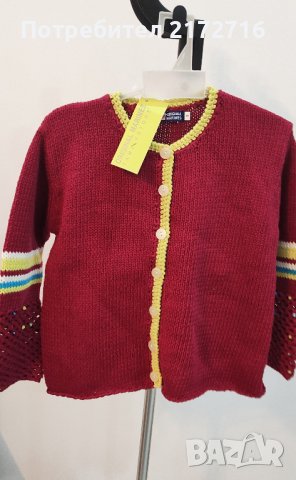 Детска жилетка, снимка 3 - Детски пуловери и жилетки - 36776465