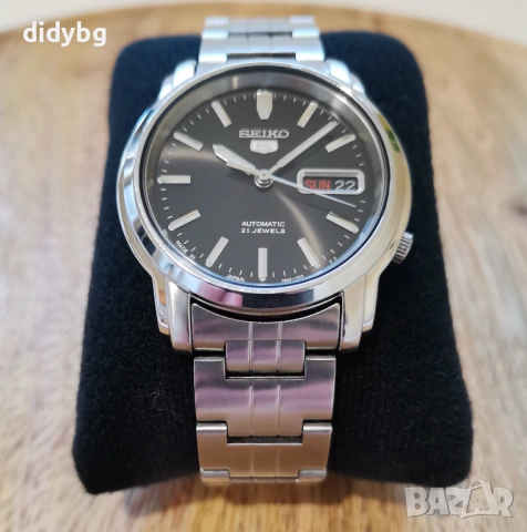 Seiko 5 Автоматик 21 Jewels, снимка 2 - Мъжки - 53114047