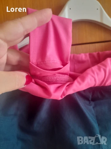 *Flair*Къси спортни гащични синьо и розово, снимка 4 - Къси панталони и бермуди - 50954452