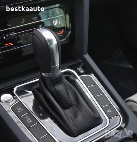 Кожена топка за скоростен лост DSG / ДСГ автоматик за Wolkswagen и Seat, снимка 8 - Аксесоари и консумативи - 33478349
