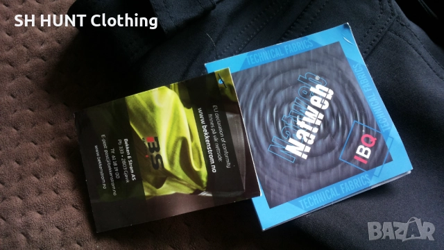 BEKKEN & STROM Lillehammer Work Stretch Pants Signal размер 5-6XL работен еластичен панталон W4-68, снимка 10 - Панталони - 52026784