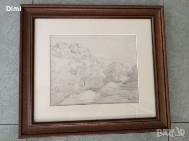 АТАНАС МИХОВ рисунка 1917 г. картина