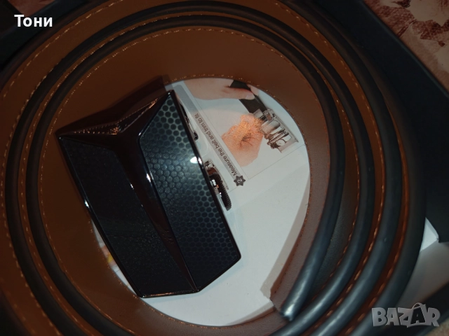 VRLEGEND ORIGINAL Нов Мъжки Автоматичен Кожен Колан с Кутия 130см., снимка 8 - Колани - 52306427