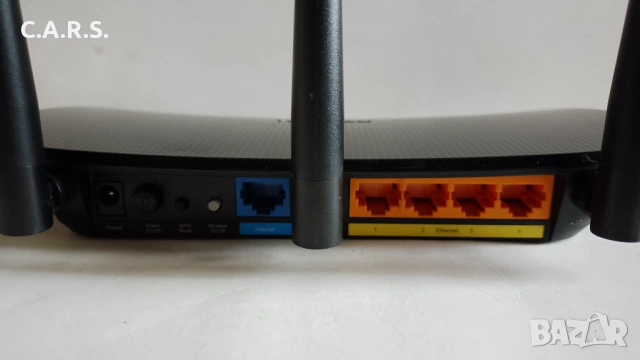 Wi-Fi Рутер TP-Link TL-WR940N 450 Mbps, снимка 4 - Рутери - 53401743