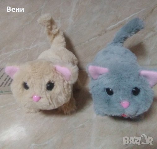 Забавно, интерактивно, плюшено коте, снимка 5 - Музикални играчки - 43444555