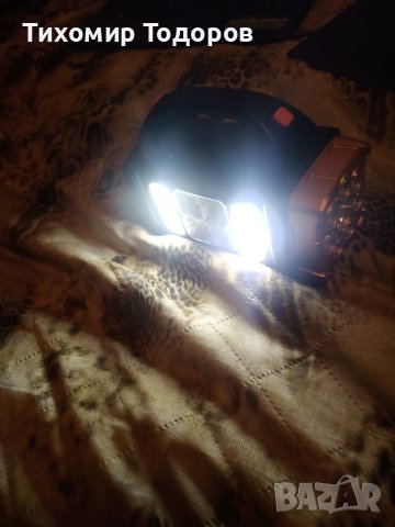 LED Фенер Водоустоичив,usb зареждане, снимка 5 - Прожектори - 43237909