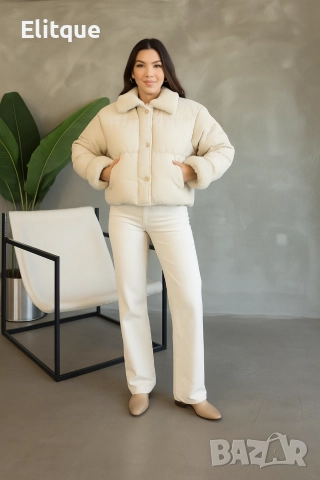 късо зимно дамско яке , снимка 2 - Якета - 52740425