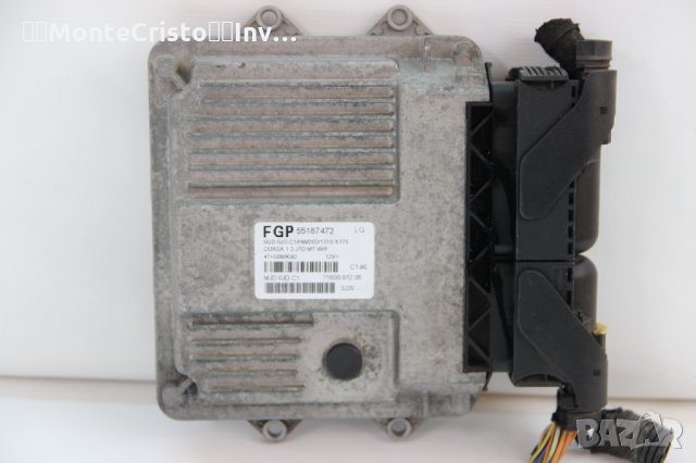 Моторен компютър ECU Opel Corsa C (2000-2006г.) 55187472 / 71600 012 05 / 7160001205 / MJD6JOC1