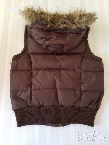 Елек с гъши пух - размер ХС-С ръст 152-158см., снимка 2 - Детски якета и елеци - 26227373