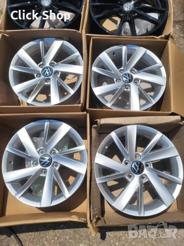 5х112 16 Джанти VW Golf Passat Caddy Touran Seat Leon Skoda Octavia 5x112, снимка 2 - Гуми и джанти - 50774849