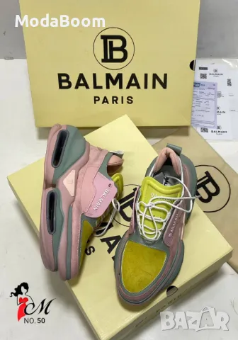 Balmain дамски обувки , снимка 3 - Маратонки - 48428156