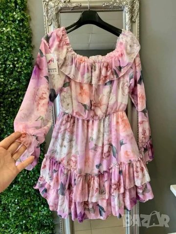 шифонени рокли 