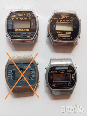 Електронни ръчни кварцови часовници за ремонт или части